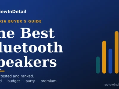 Best Bluetooth speakers of 2026 — ReviewInDetail buyer's guide