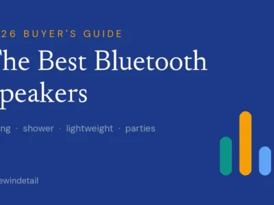 The Best Bluetooth Speakers - ReviewInDetail 2026 buyer's guide