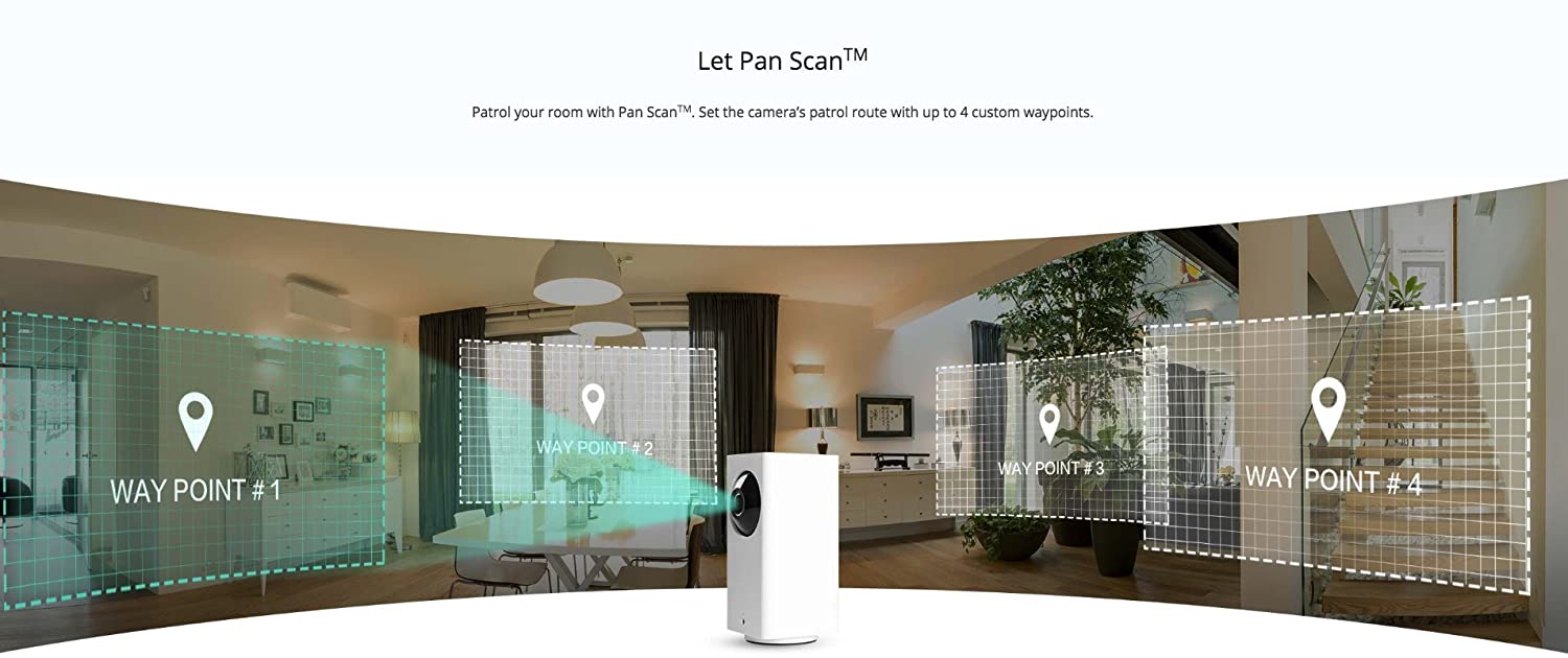 Wyze Pan Scan Room Waypoints