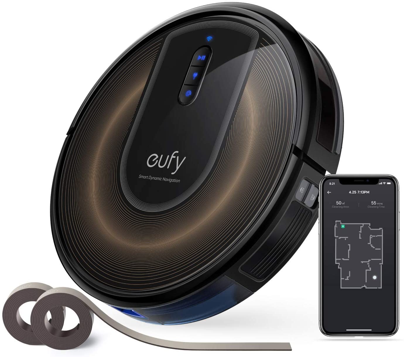 eufy RoboVac G30 Edge by Anker, Robot Vacuum with Smart Dynamic Navigation 2.0