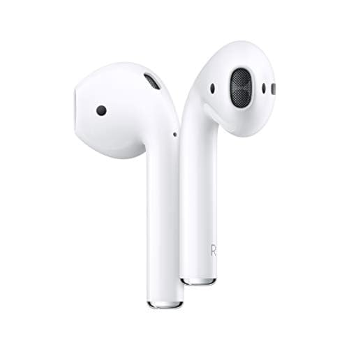 Apple AirPods (2nd Generation) Wireless Ear Buds, Bluetooth Headphones with Lightning Charging Case Included, Over 24 Hours