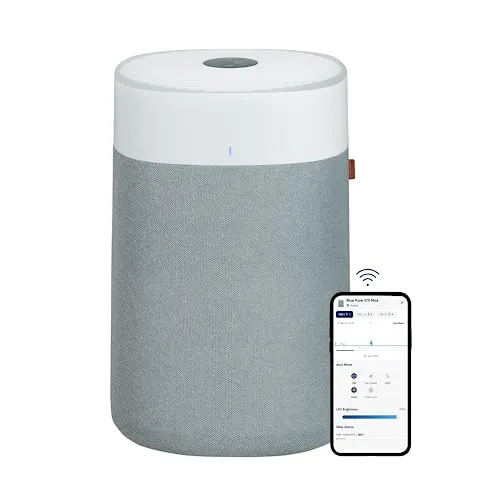 BLUEAIR Air Purifiers for Large Home Room, HEPASilent Smart Air Cleaner for Bedroom, Pets Allergies, Virus Air Purifier for