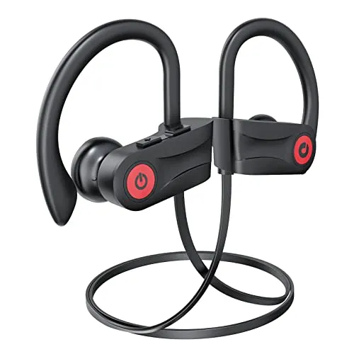 Boean Bluetooth Headphones, Wireless Earbuds with 16 Hours Playtime Bluetooth 5.3 Wireless Headphones HD Deep Bass Stereo