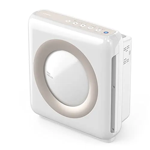 Coway Airmega AP-1512HH(W) True HEPA Purifier with Air Quality Monitoring, Auto, Timer, Filter Indicator, and Eco Mode, 16.8