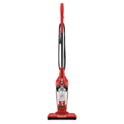 Dirt Devil Vibe 3-in-1 Vacuum Cleaner, Lightweight Corded Bagless Stick Vac with Handheld, SD20020, Red vacuum cleaner