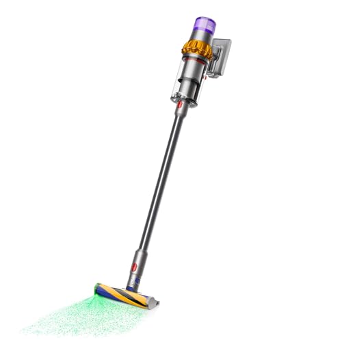 Dyson V15 Detect Cordless Vacuum Cleaner, Yellow/Nickel vacuum cleaner