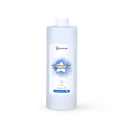 ECOVACS Multi-Surface Floor Cleaning Solution, Compatible with DEEBOT X2 OMNI/T20 OMNI / X1 OMNI / X1 TURBO / T10 OMNI, 1L