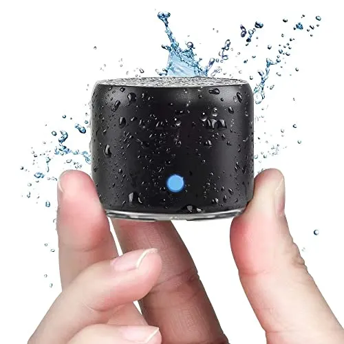 EWA Travel Case Packed, A106 Pro Portable Bluetooth Speaker with Custom Bass Radiator, Brief Design, IP67 Waterproof,