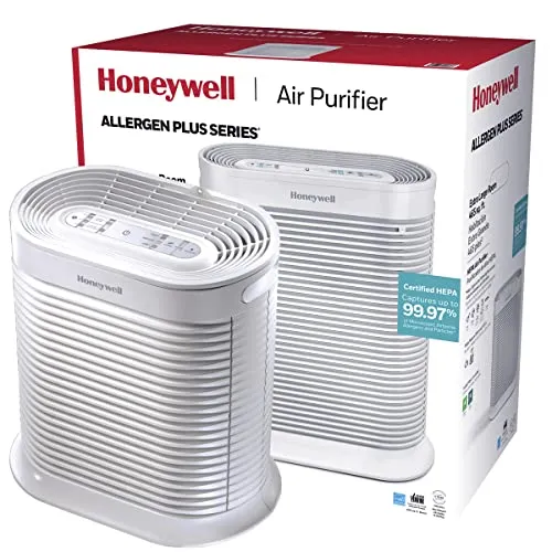 Honeywell HPA304 HEPA Air Purifier for Extra Large Rooms - Microscopic Airborne Allergen+ Dust Reducer, Cleans Up To 2250 Sq