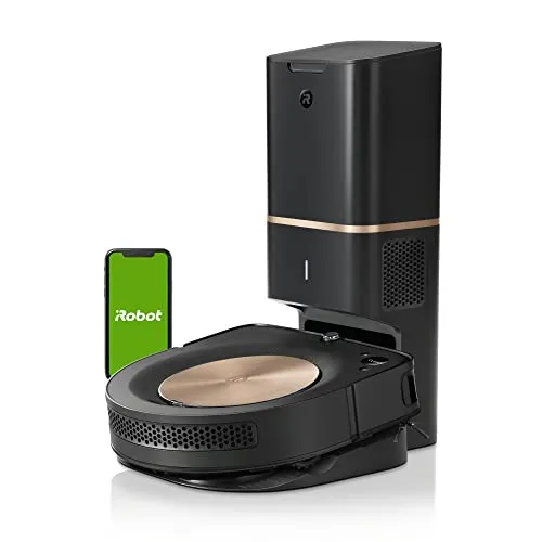 iRobot Roomba s9+ Self Emptying Robot Vacuum - Empties Itself for 60 Days, Detects & Cleans Around Objects in Your Home,
