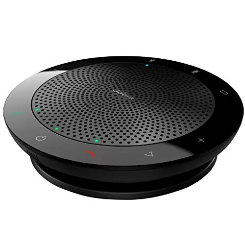 Jabra Speak 510 UC Wireless Bluetooth Speakerphone – Outstanding Sound Quality, Portable Conference Speaker for Holding