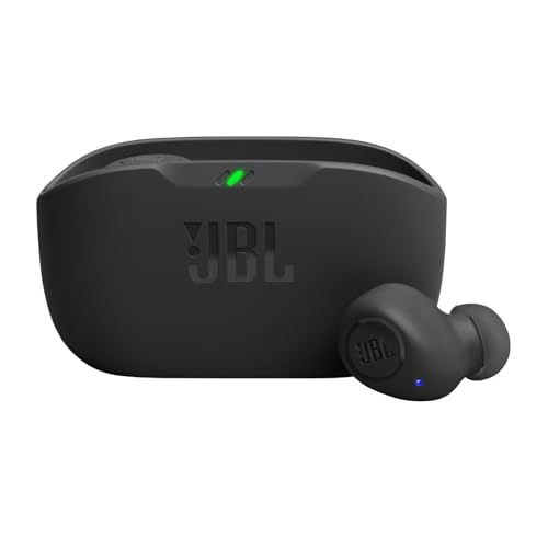JBL Vibe Buds True Wireless Headphones - Black, Small earbuds