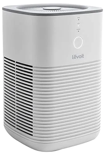 LEVOIT Air Purifier for Home Bedroom, HEPA Fresheners Filter Small Room Cleaner with Fragrance Sponge for Smoke, Allergies,
