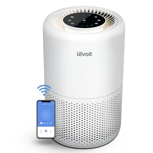 LEVOIT Air Purifier for Home Bedroom, Smart WiFi Alexa Control, Covers up to 915 Sq.Foot, 3 in 1 Filter for Allergies,