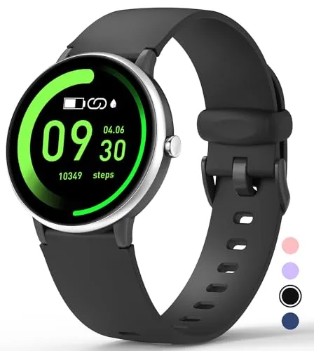 MgaoLo Kids Smart Watch,Fitness Tracker with Heart Rate Sleep Monitor for Boys Girls,Waterproof DIY Watch Face Pedometer