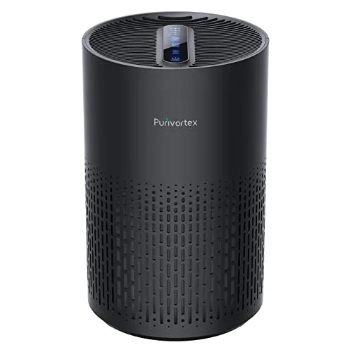 Purivortex AC400, Air Purifiers for Bedroom, H13 True HEPA Filter for A11ergies, Pollen, Dusts, Pets Dander, Odor, Hair,