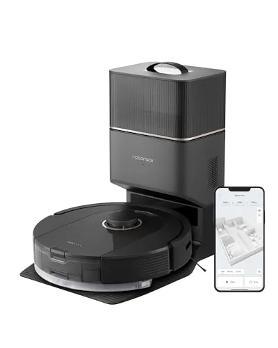 roborock Q5 Pro+ Robot Vacuum and Mop, Self-Emptying, Hands-Free Cleaning for up to 7 Weeks, 5500 Pa Max Suction, DuoRoller