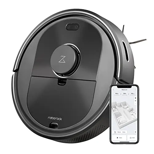 roborock Q5 Robot Vacuum Cleaner, Strong 2700Pa Suction, Upgraded from S4 Max, LiDAR Navigation, Multi-Level Mapping, 180