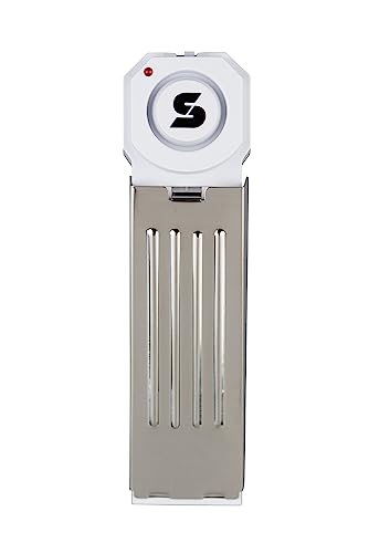 SABRE 120 dB Wedge Door Stop Security Alarm, Extremely Loud Wireless Alarm Siren Audible Up To 1,500 Ft., Non-Skid Pad,