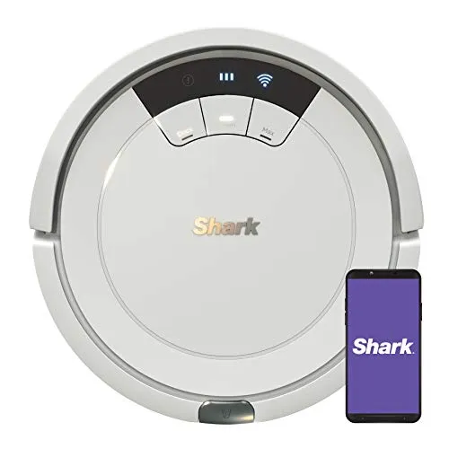 Shark AV752 ION Robot Vacuum, Tri-Brush System, Wifi Connected, 120 Min Runtime, Works with Alexa, Multi Surface Cleaning,