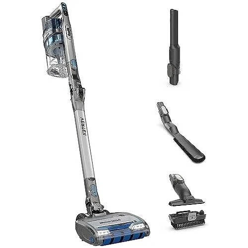 Shark IZ462H Vertex Ultra Lightweight Cordless Stick Vacuum with DuoClean PowerFins, Crevice, Pet Multi-Tool, Anti-Allergen,