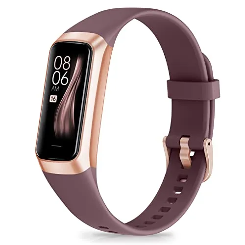 ST-CARE Fitness Tracker with Step Counter/Calories/Stopwatch, Activity Tracker, Health Tracker with Heart Rate Tracker,