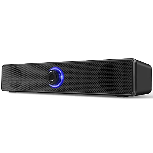 TAOTOSUNE Computer Speakers, USB Powered PC Speakers Wired Stereo Desktop Speakers for Computer, Desktop, Laptop, PC, Pad,