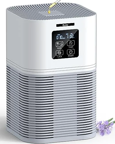VEWIOR Air Purifiers for Home, HEPA Air Purifiers for Large Room up to 600 sq.ft, H13 True HEPA Air Filter with Fragrance